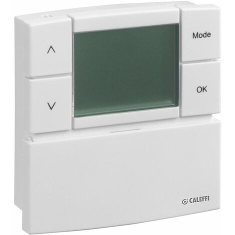 Termostato ambiente digitale con display a batteria Caleffi 620300  a batteria