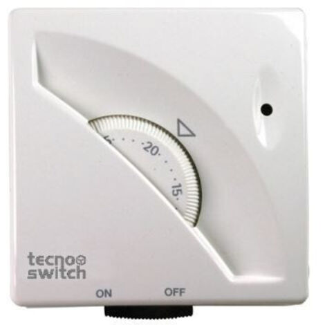Termostato Ambiente Meccanico Con Interrut. On/Off ( TECNOSWITCH cod. TE311ME )