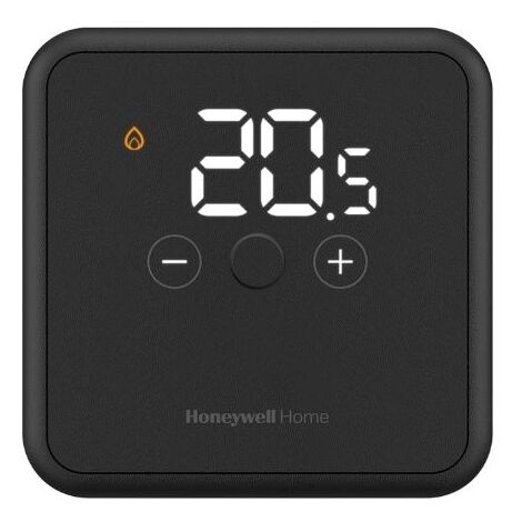 Termostato ambiente negro Honeywell DT4 cableado