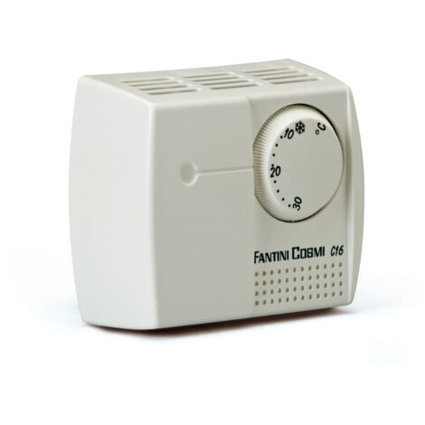 Termostato Ambiente Regolazione Temperatura -10 ÷ 30  Portata Contatti 10(2,5)A 250Ca