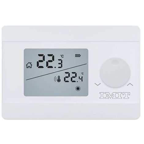 TERMOSTATO AMBIENTE SILVER TA-S Bianco