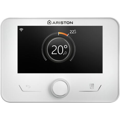 Termostato, Ariston, Sensys Net HD, Blanco, Compatible con la App Ariston Net, Conexión Wifi
