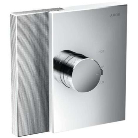 Termostato AXOR Edge del tamaño de una mano Highflow oculto, con