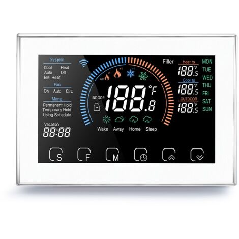 Termostato Beca BHP-8000 WiFi  Bianco