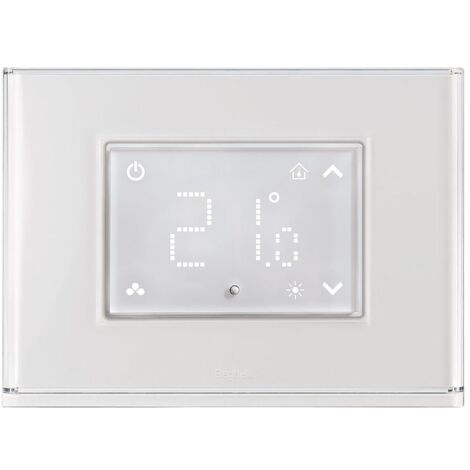 Termostato Beghelli con Display e Placca Luminosa Touch