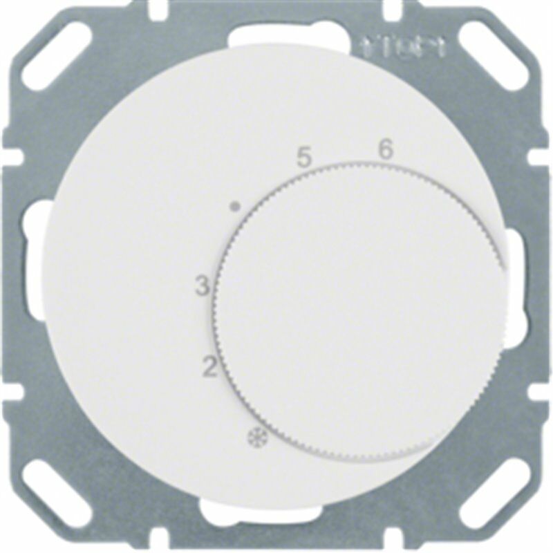 

Hager - Termostato calefaccion y refrigeracion Berker by 20262089 Blanco Brillo