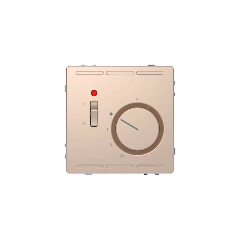 

Schneider Electric - Termostato con interruptor Champagne Schneider D-Life