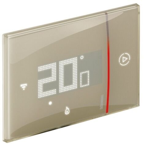 Termostato conectado bticino Smarther2 blanco compacto Wi-Fi