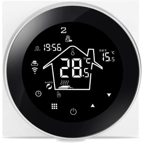 Termostato WiFi YMYNY Per Riscaldamento A Pavimento Elettrico 16a Compatibile Con Alexa E Google Assistant Termostato Ambiente Programmabile Per Riscaldamento A Pavimento Elettrico 220v 87759849 - Foto 6