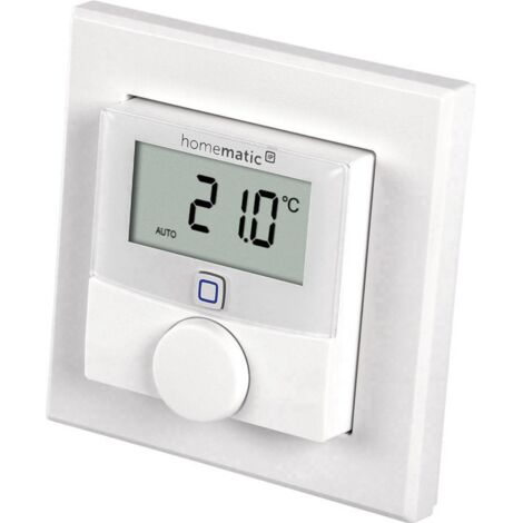 Termostato da parete Homematic IP con sensore di umidit� dell'aria HmIP-WTH-2