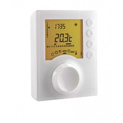 Termostato de ambiente con cable Tybox 117+, Delta Dore, Ref. 6053072 (versión 2025)