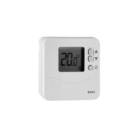 Termostato de ambiente digital Baxi TD 1200 con cables