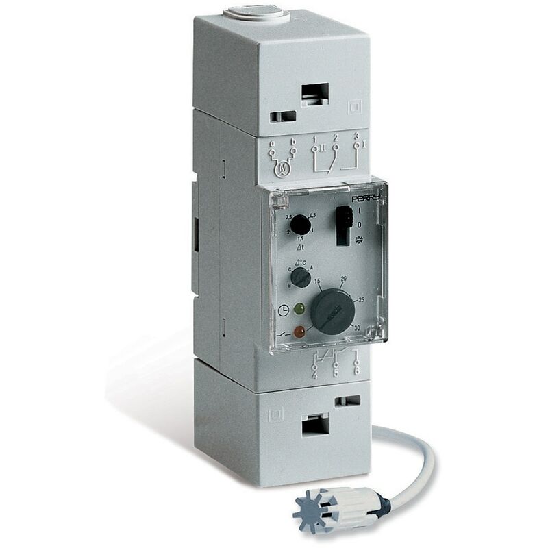 

Termostato de ambiente modular con sonda Perry 1TMTE084 - blanco