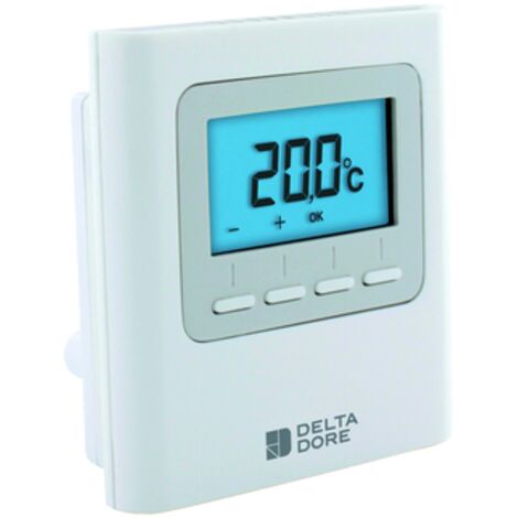 Termostato de ambiente radio para sistema Delta 8000  dore Delta Dore 8000 TA RF 6053050