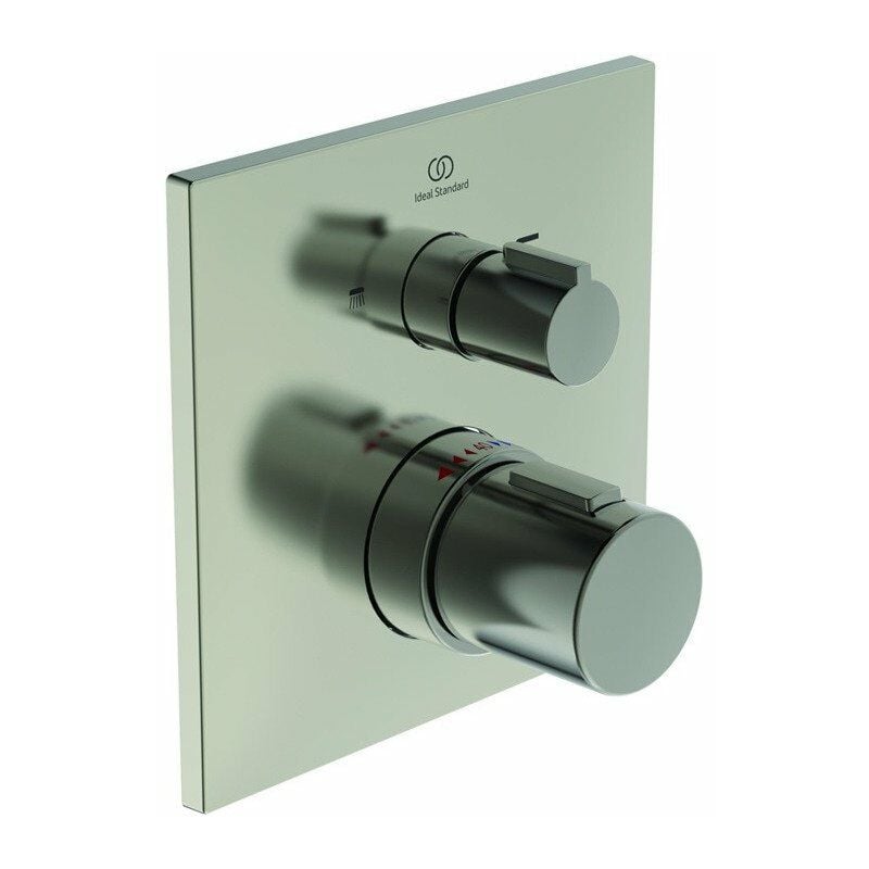

Termostato de baño IDS CERATHERM C100 UP-kit 2.silver storm