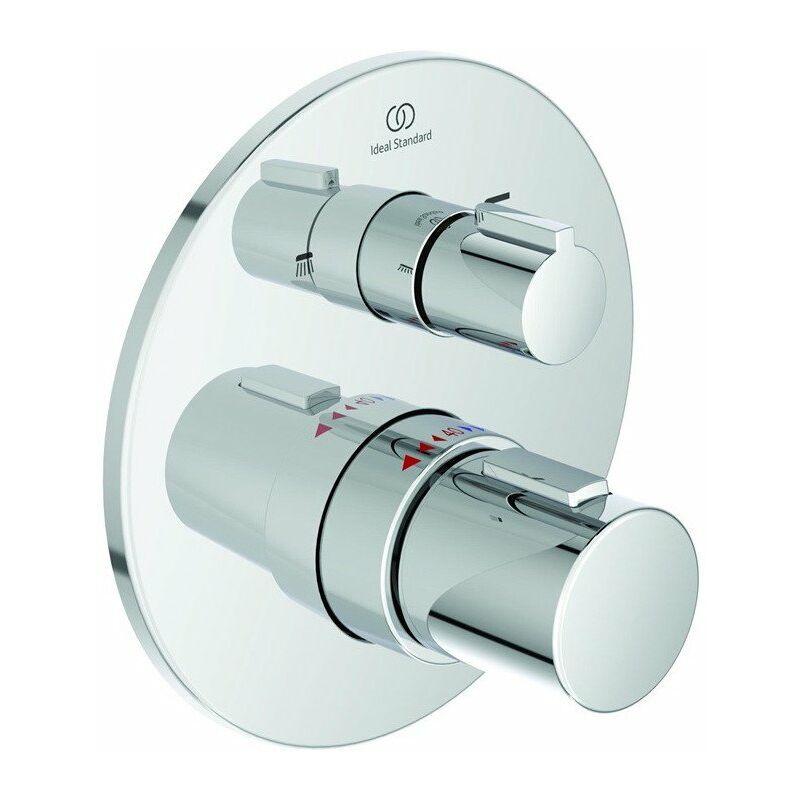 

Ideal - Termostato de baño IDS CERATHERM T100 UP-kit 2 cromo