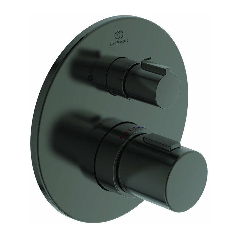 

Termostato de baño IDS CERATHERM T100 UP-kit 2 gris magnético