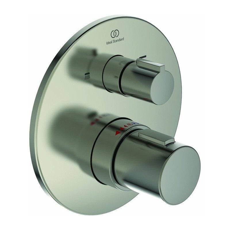 

Termostato de baño IDS CERATHERM T100 UP-kit 2.silver storm