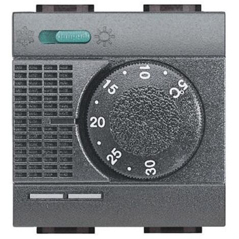 Termostato de habitación Bticino LivinghLight Antracita L4442