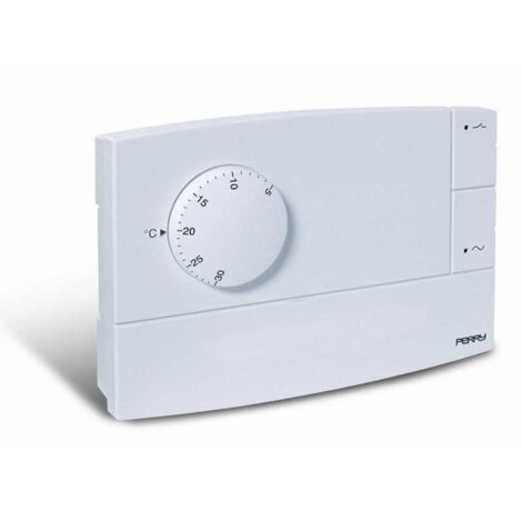 Termostato de pared Perry Zefiro Blanco