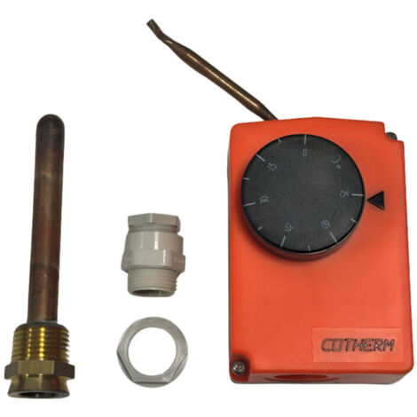 Termostato de seguridad RHONELEC THPH004 para calentadores de agua colectivos 1000/1500L