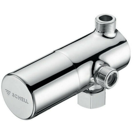 Termostato de válvula angular DN 10, 3 / 8Z cromado SCHELL