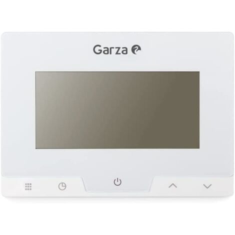 Termostato digital programable garza bl
