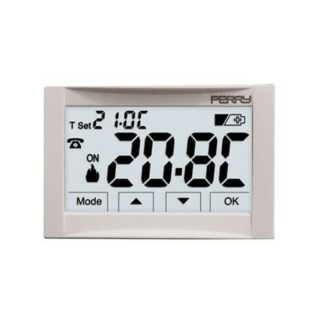 Termostato digitale da incasso a batterie Perry Touch screen modello 1TITE542
