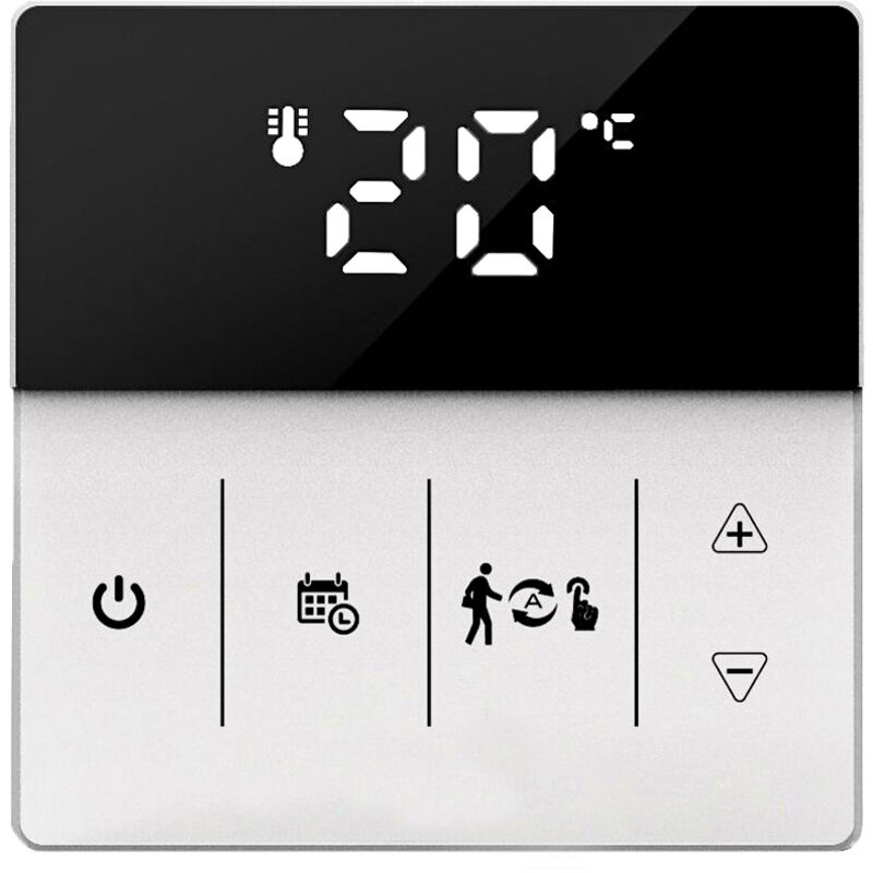 Ledlux Termostato Wifi Per Caldaia A Gas Da Parete Compatibile Con ...