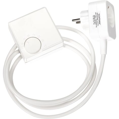 Termostato Eberle RTR-E 3311 Bianco Preciso e Facile da Installare