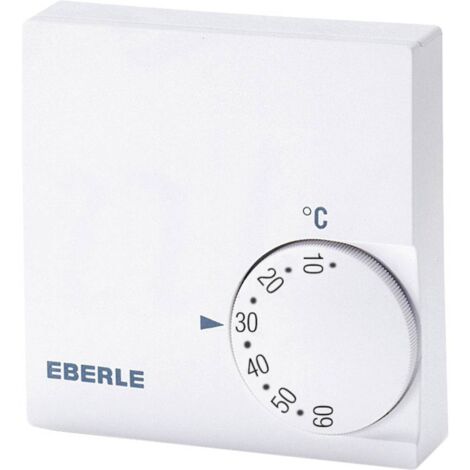 Termostato Eberle RTR-E 6705 bianco per riscaldamento preciso