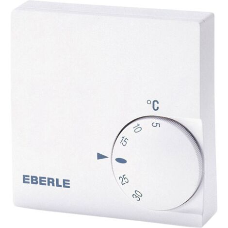 Termostato Eberle RTR-E 6724 bianco puro, preciso ed efficiente