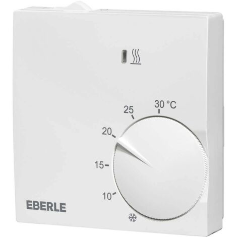 Termostato Eberle RTR-S 6202-1 bianco polare