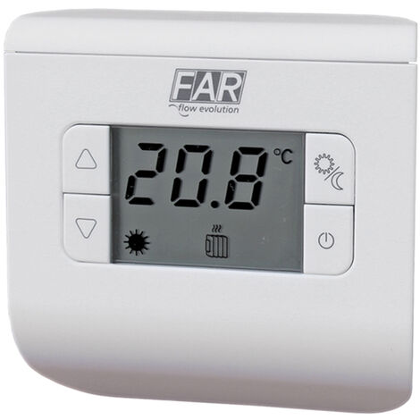 Termostato elettronico p/impianti di riscaldamento e condizionamento