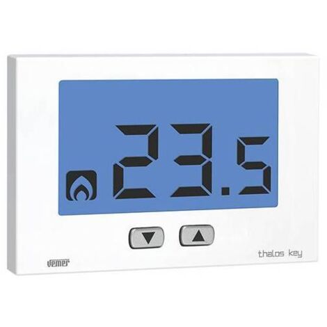 TERMOSTATO ELETTRONICO THALOS KEY Misura: Bianco