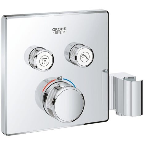 Termostato empotrado 2 llaves GROHTHERM SMARTCONTROL - GROHE Modelo: Smartcontrol Square