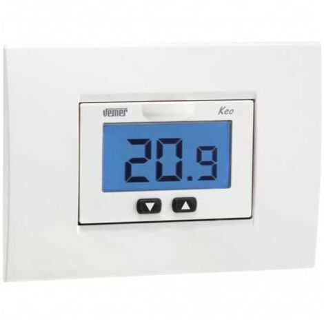 Termostato empotrado Keo-B LCD