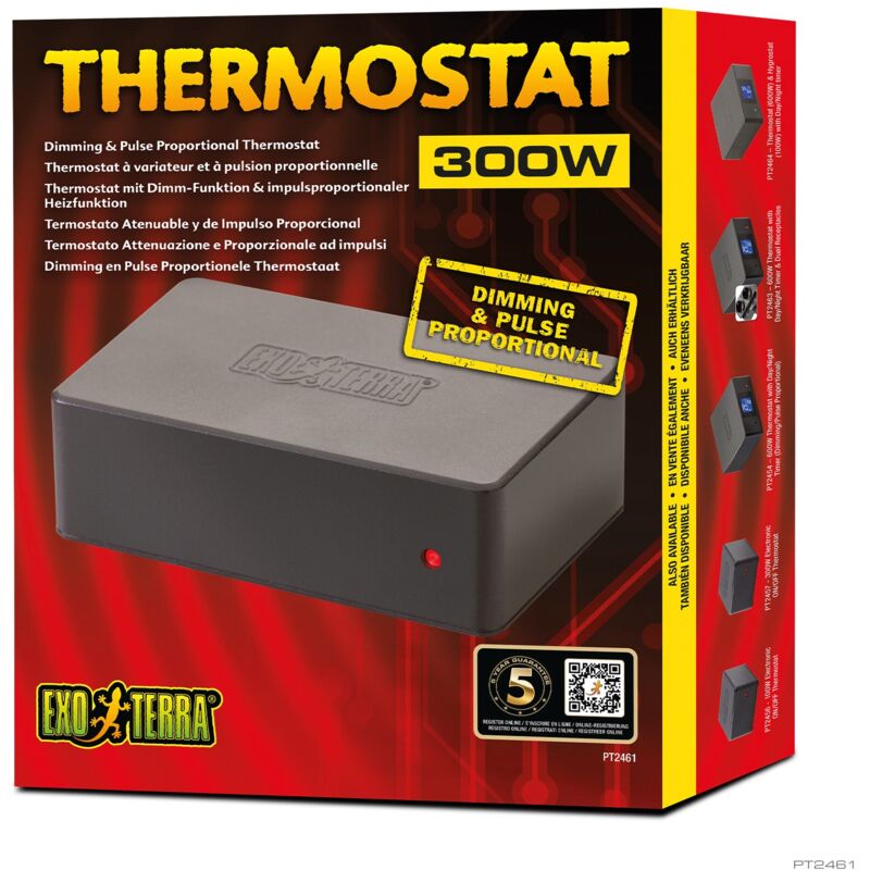 

Exo Terra termostato atenuaci�n/impulso prop. 300w