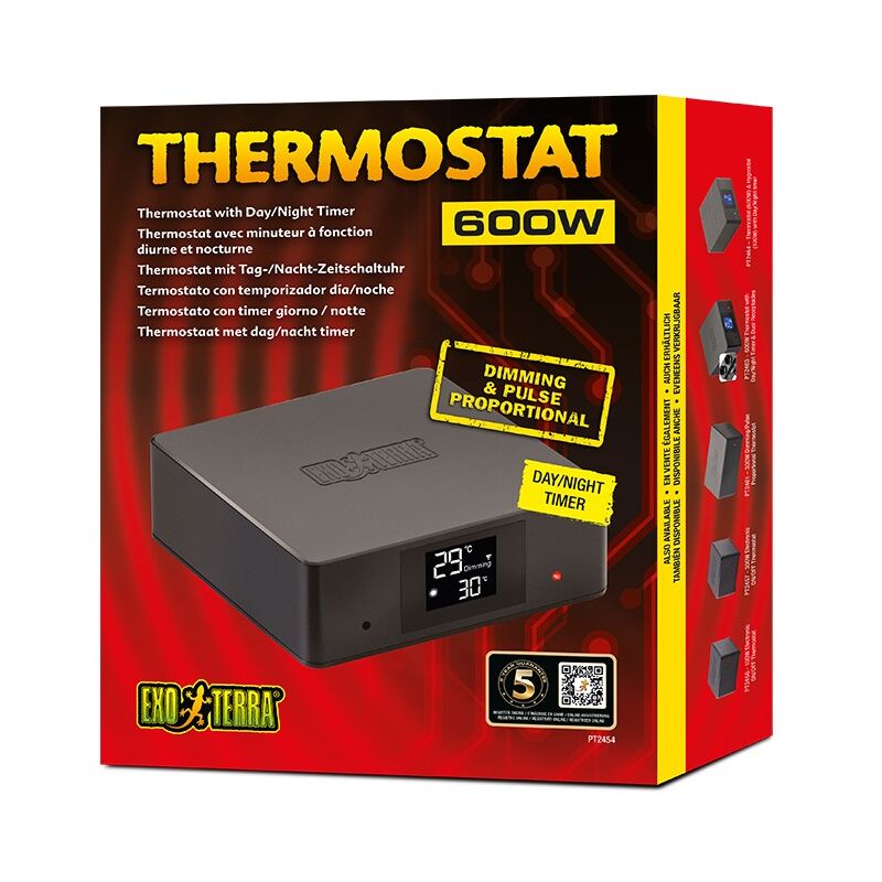 

Exo Terra termostato d�a/noche atenua/impulso 600w