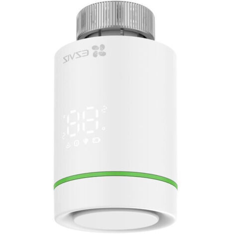 Termostato - EZVIZ - T55 - Válvulas termostáticas conectadas - Zigbee - Control de temperatura - Seguro para niños