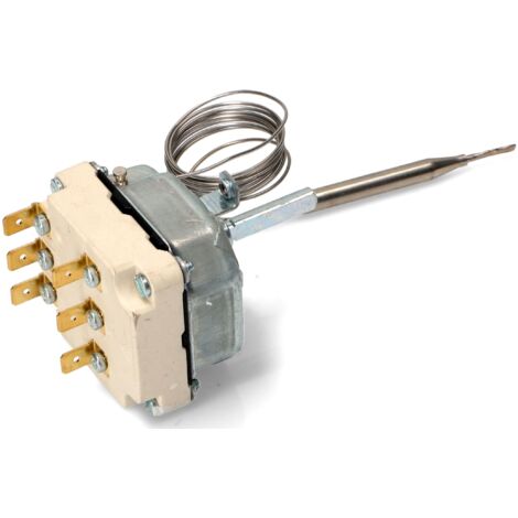 TERMOSTATO FRIGGITRICE 60°-200°C EGO 55.34032.030 6 CONTATTI TRIFASE