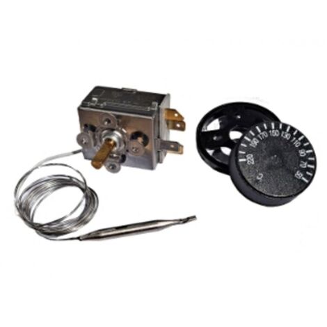 TERMOSTATO FRIGGITRICE UNIVERSALE GRADI 50 - 220° CON SONDA E MANOPOLA