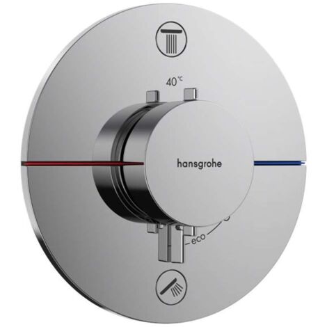 Termostato hansgrohe ShowerSelect Comfort S, empotrado, 2