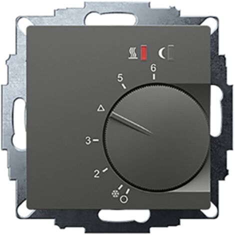 termostato incassato eberle UTE 2800-R antracite