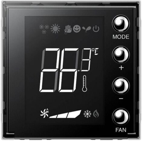 Termostato incorporado Bticino Axolute con pantalla 2 módulos H4691