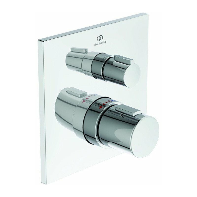 

Termostato individual CERATHERM C100 UP kit 2 cromo IDEAL ESTÁNDAR