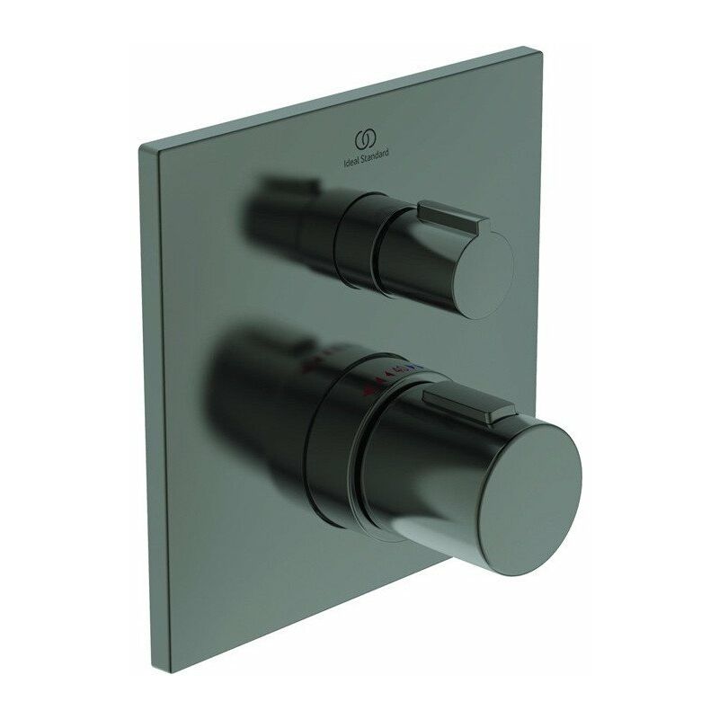

Termostato individual CERATHERM C100 UP kit 2 magnéticos gris IDEAL ESTÁNDAR