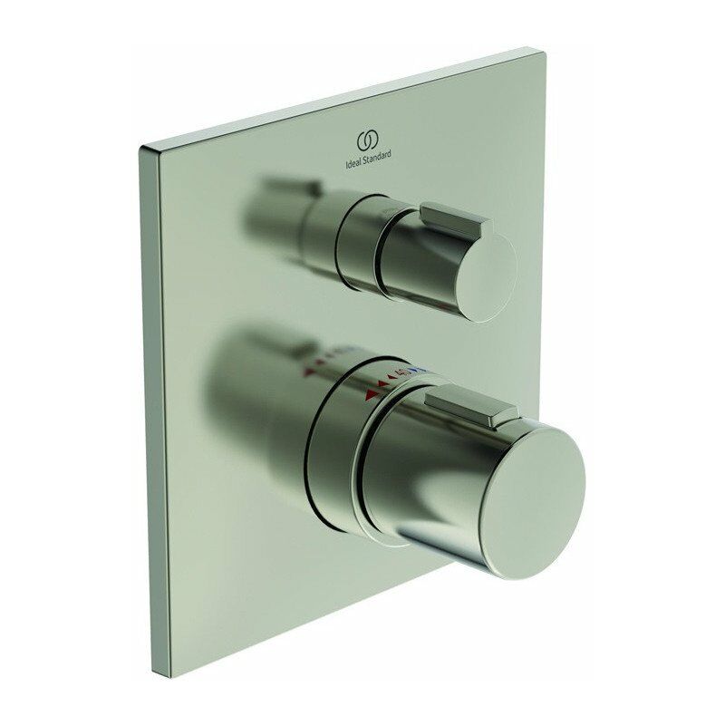 

Termostato individual CERATHERM C100 UP kit 2 silver storm IDEAL STANDARD