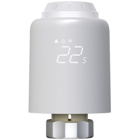 Termostato inteligente para radiador con aplicación de calefacción WiFi