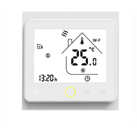 Termostato inteligente Wi-Fi, controlador de temperatura, control de aplicaci¨®n, 5A Compatible con Alexa/Google Home agua/termostatos de caldera de gas
